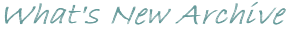 What's New Archive