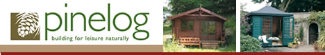 Pinelog - Beautiful summerhouses and log chalets suitable for alfresco dining, home offices, playrooms, gyms.