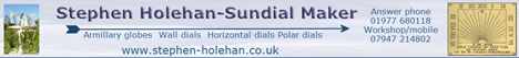 Stephen Holehan - Sundial Maker