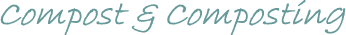 Compost and composting